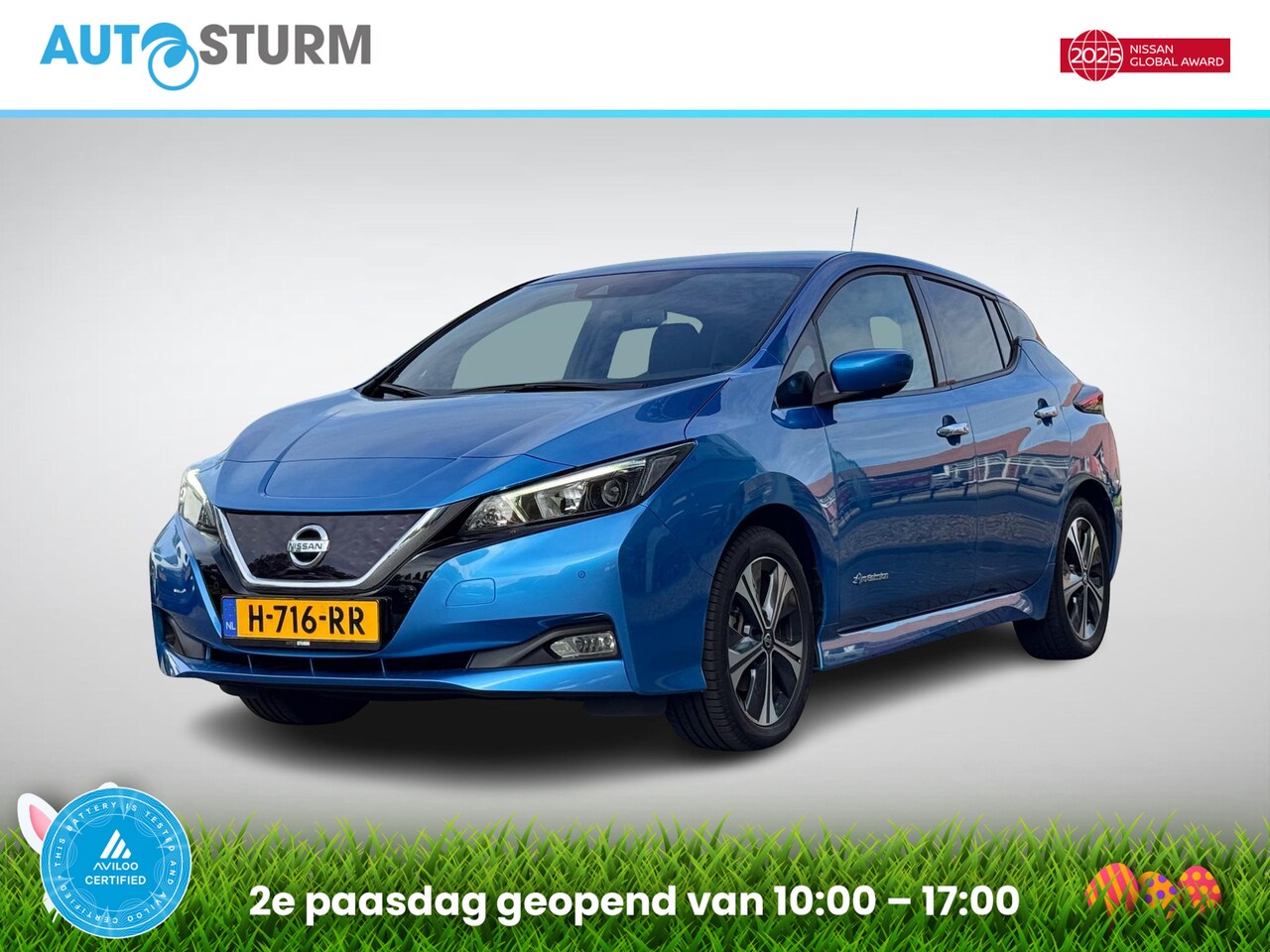 Nissan LEAF - N-Connecta 40 kWh SoH 84% | Navigatie | 360° Camera | Stuur- + Stoelverwarming | Adapt. Cr - AutoWereld.nl
