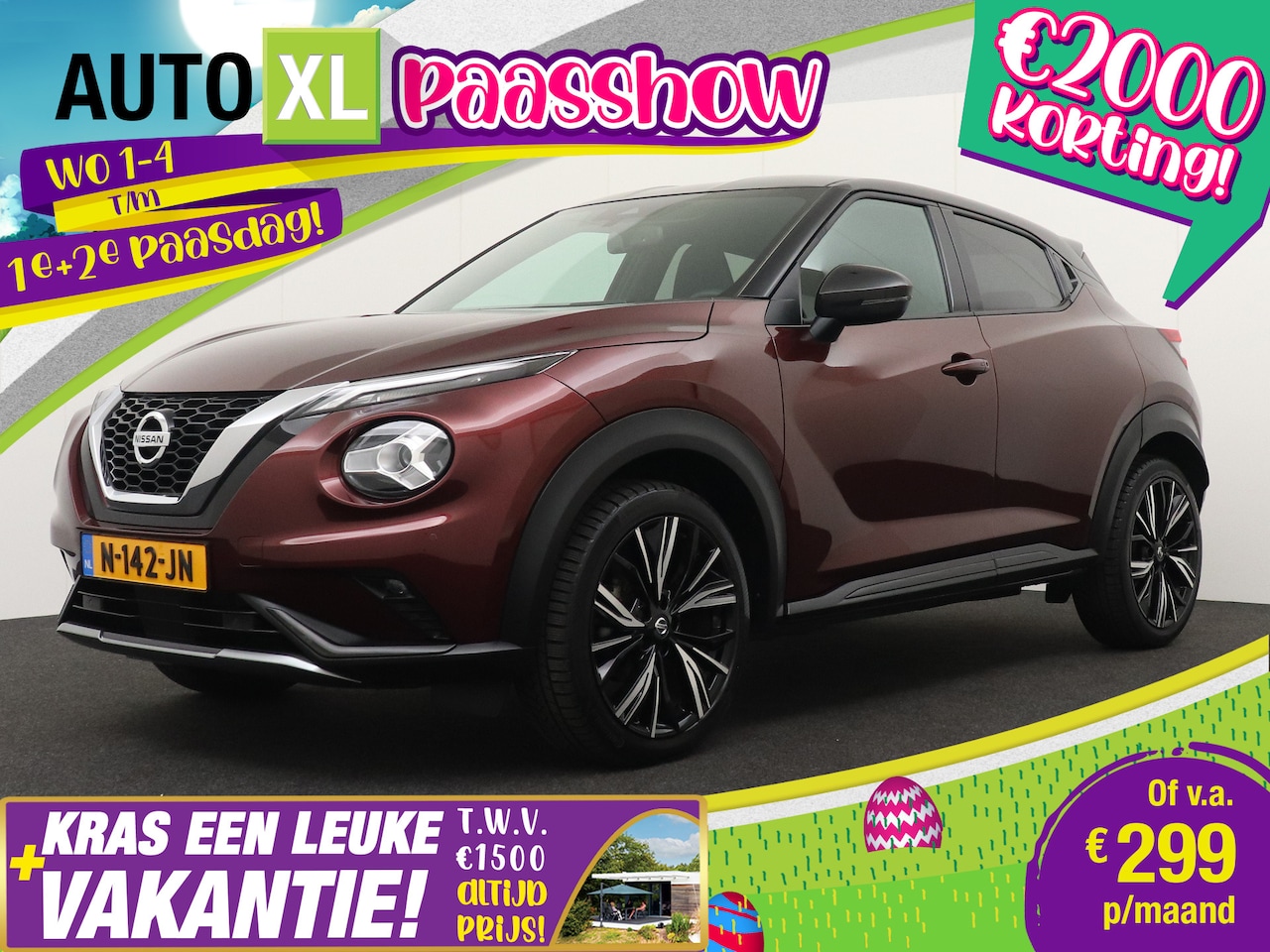 Nissan Juke - 1.0T 116 PK Aut. N-Design Carplay Camera 19'LMV DAB - AutoWereld.nl