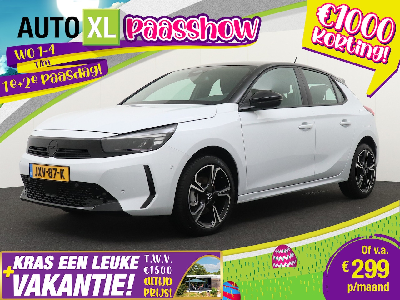 Opel Corsa - 1.2 110 PK Aut. Hybrid GS-Line Camera Sportstoelen Carplay Winter Pack - AutoWereld.nl