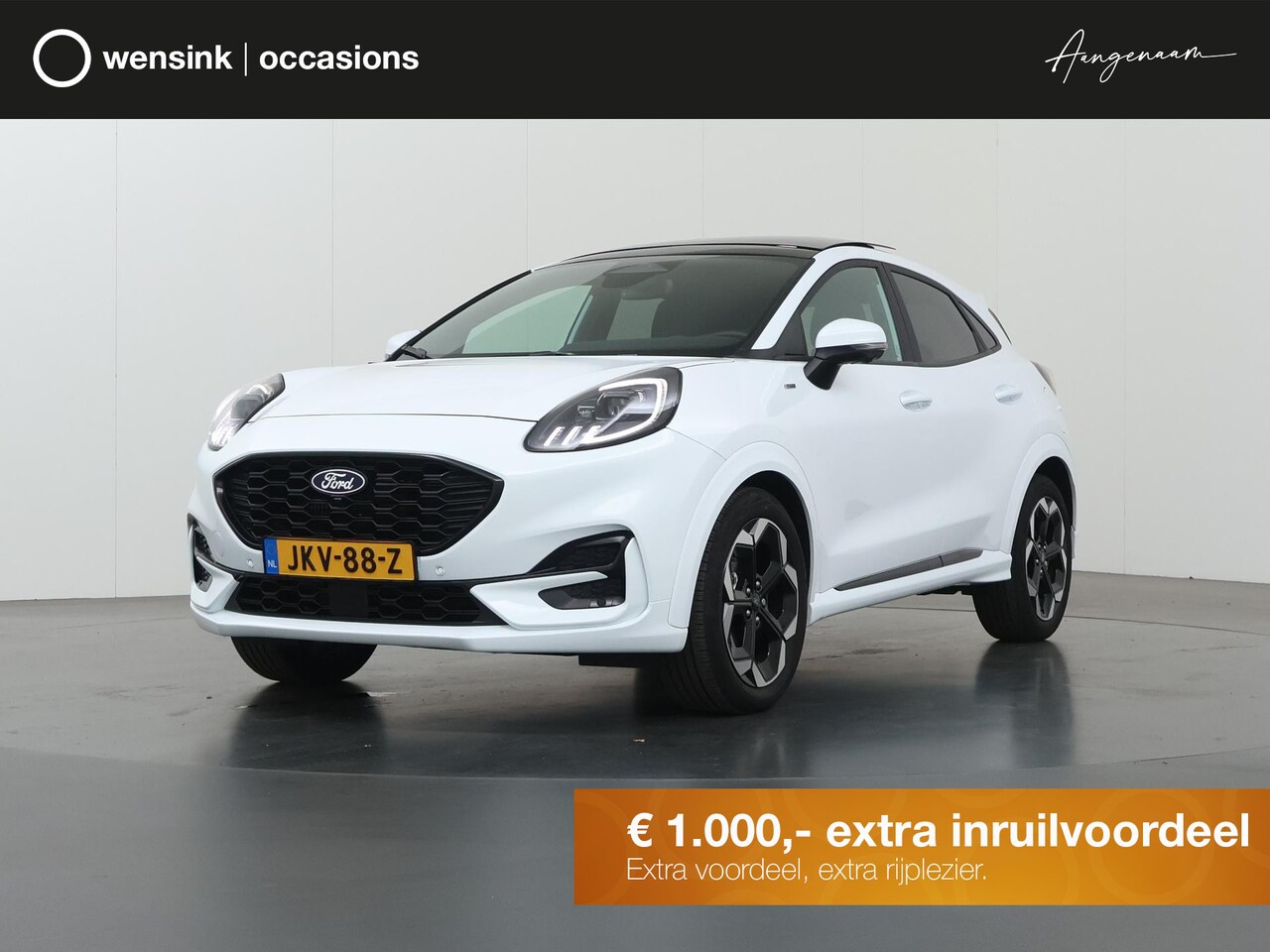 Ford Puma - 1.0 EcoBoost Hybrid ST-Line X | Trekhaak | Panoramadak | Winterpakket | Cruise Control Ada - AutoWereld.nl