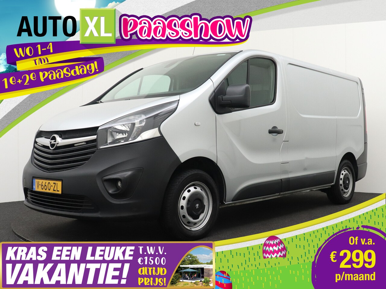 Opel Vivaro - 1.6 CDTI L1H1 Edition EcoFlex Trekhaak Camera Navi - AutoWereld.nl