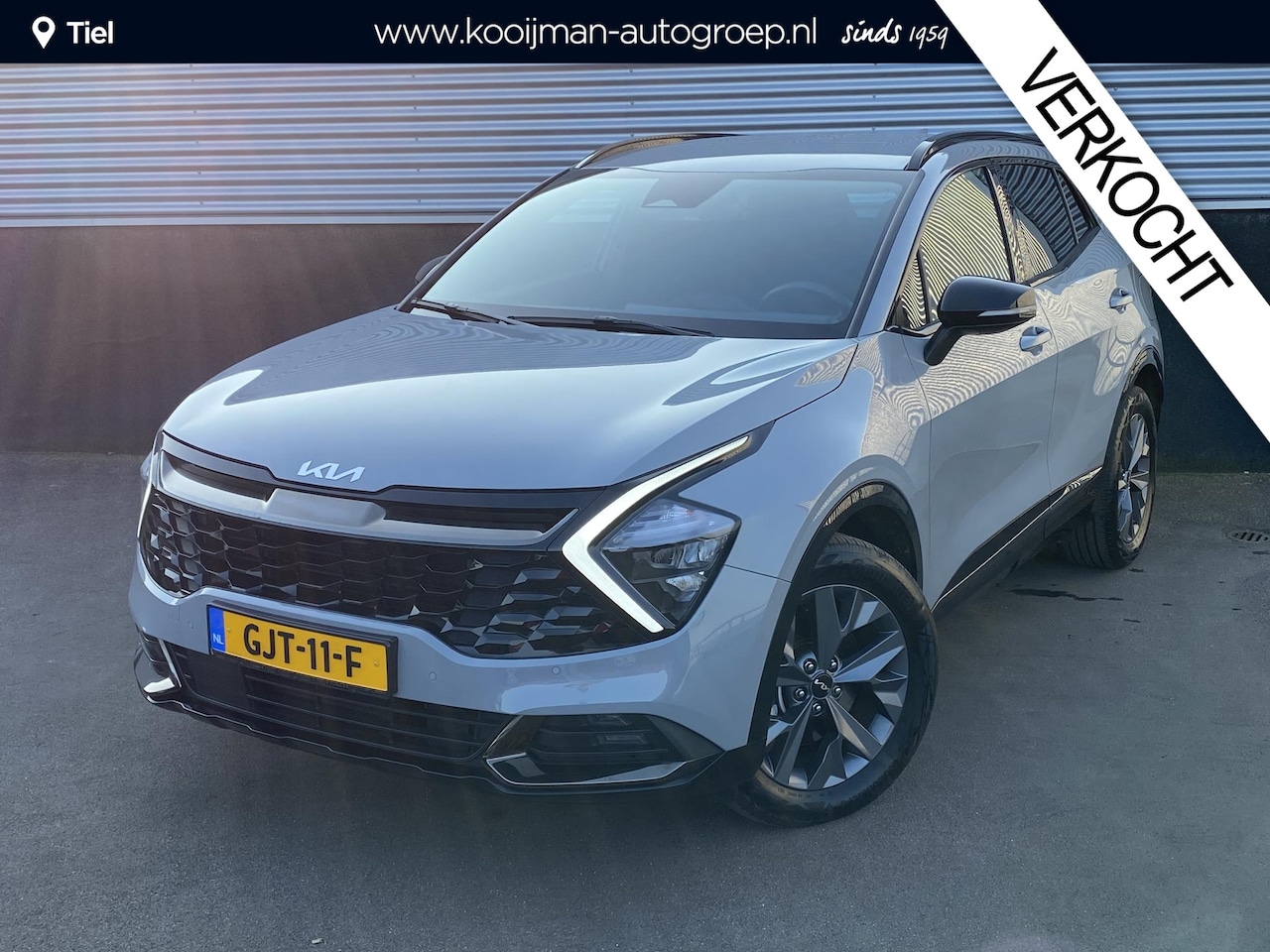 Kia Sportage - 1.6 T-GDi Hybrid Dark Edition Nl-auto! Speciale uitvoering, Stoel- & Stuurwiel verwarmd, E - AutoWereld.nl