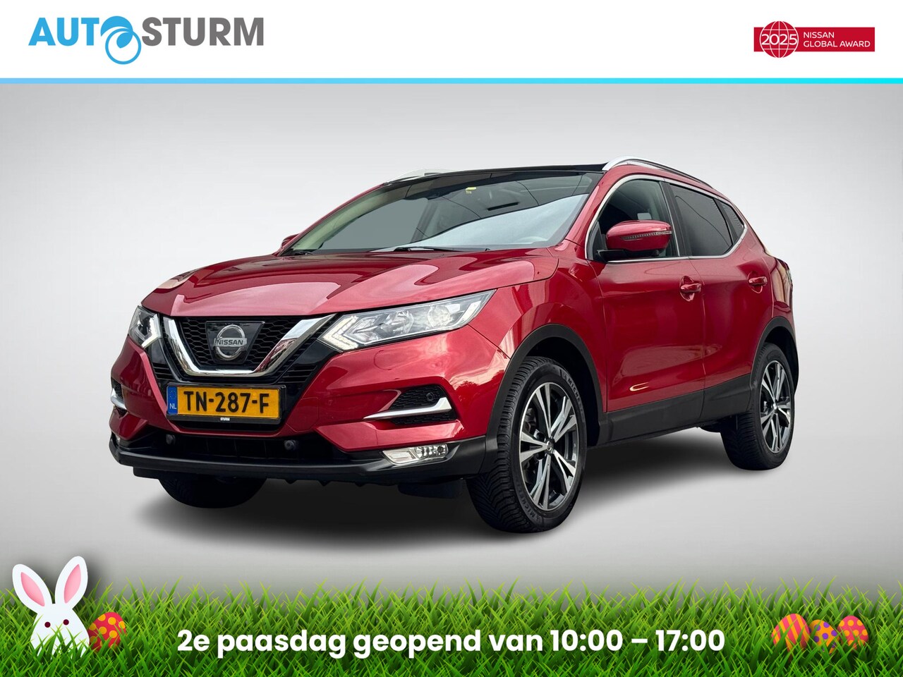 Nissan Qashqai - 1.2 N-Connecta Design Pack | Trekhaak | Navigatie | 360° Camera | Panoramadak | Keyless En - AutoWereld.nl