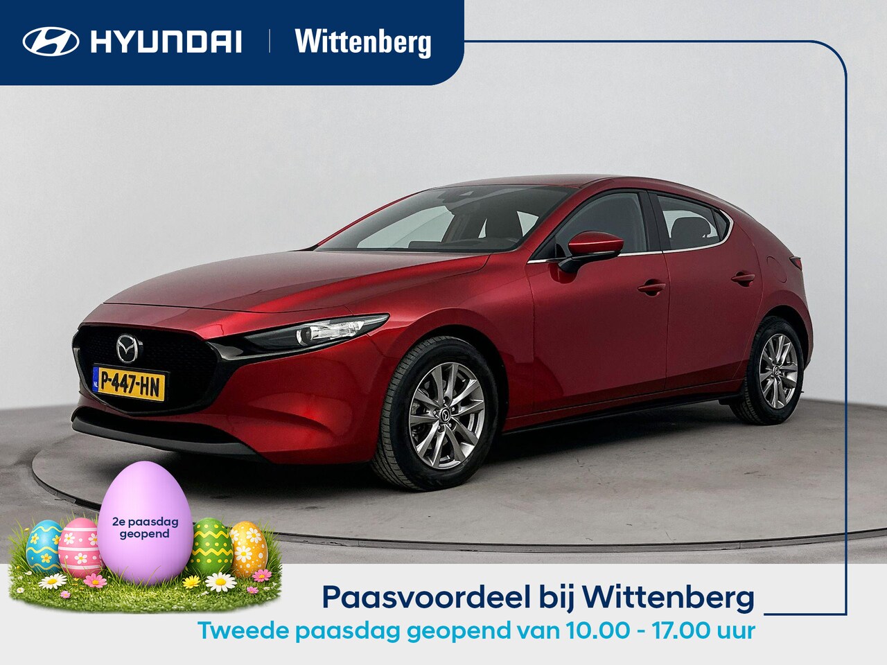 Mazda 3 - 2.0 e-SkyActiv-G M Hybrid 122 | Parkeersensoren | Apple carplay/android Auto | Navigatie | - AutoWereld.nl