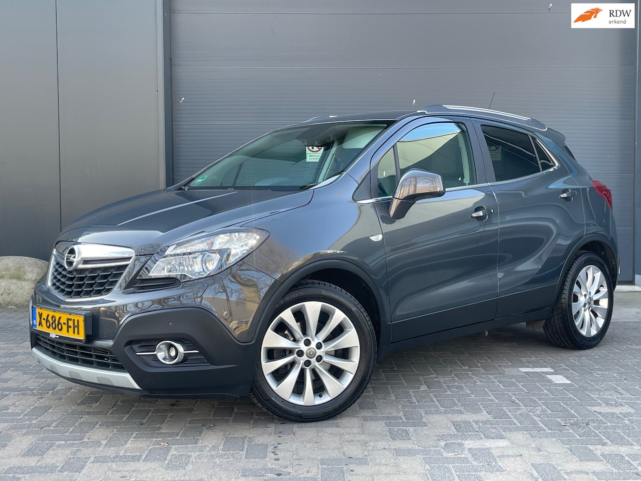 Opel Mokka - 1.4 T Cosmo CLIMA CRUISE CAMERA LEER STOEL/STUURVERWARMING BLEUTOOTH TREKHAAK LED XENON NA - AutoWereld.nl