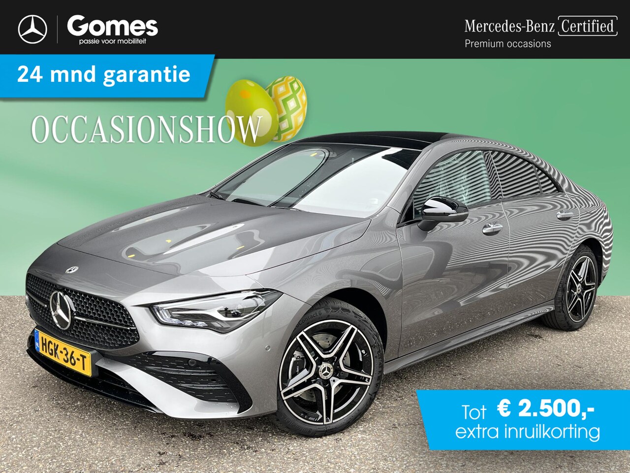 Mercedes-Benz CLA-Klasse - 250 e Star Edition AMG | Night Pakket | Panoramadak | Dodehoekassistent | Sfeerverlichting - AutoWereld.nl