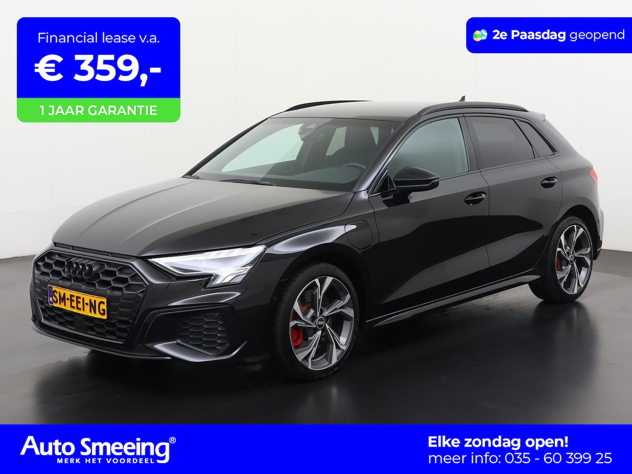Audi A3 Sportback - 45 TFSIe S edition Competition | S-Line | Leder | Zondag Open! - AutoWereld.nl