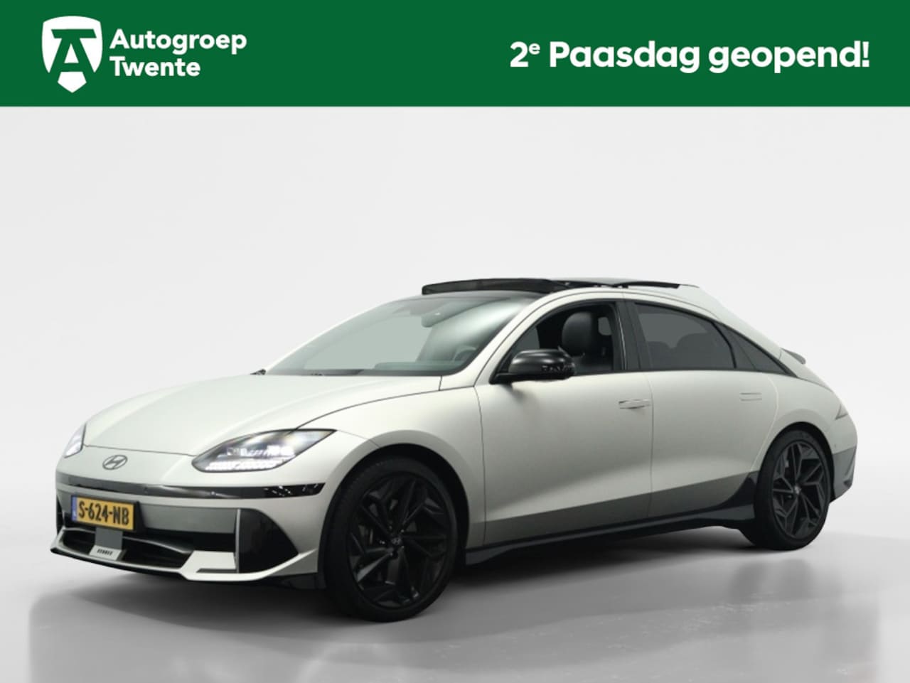 Hyundai IONIQ 6 - First Edition AWD 77.4kWh | Trekhaak | Navigatie | 360 graden ca - AutoWereld.nl