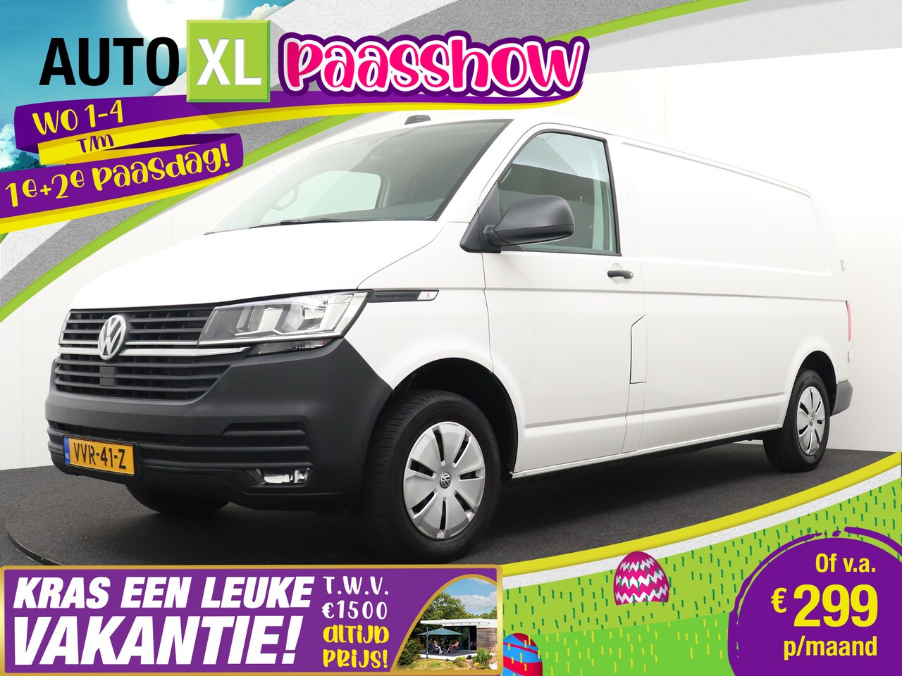 Volkswagen Transporter - 2.0 150 PK TDI Aut. L2 Executive+ Camera Carplay Trekhaak - AutoWereld.nl