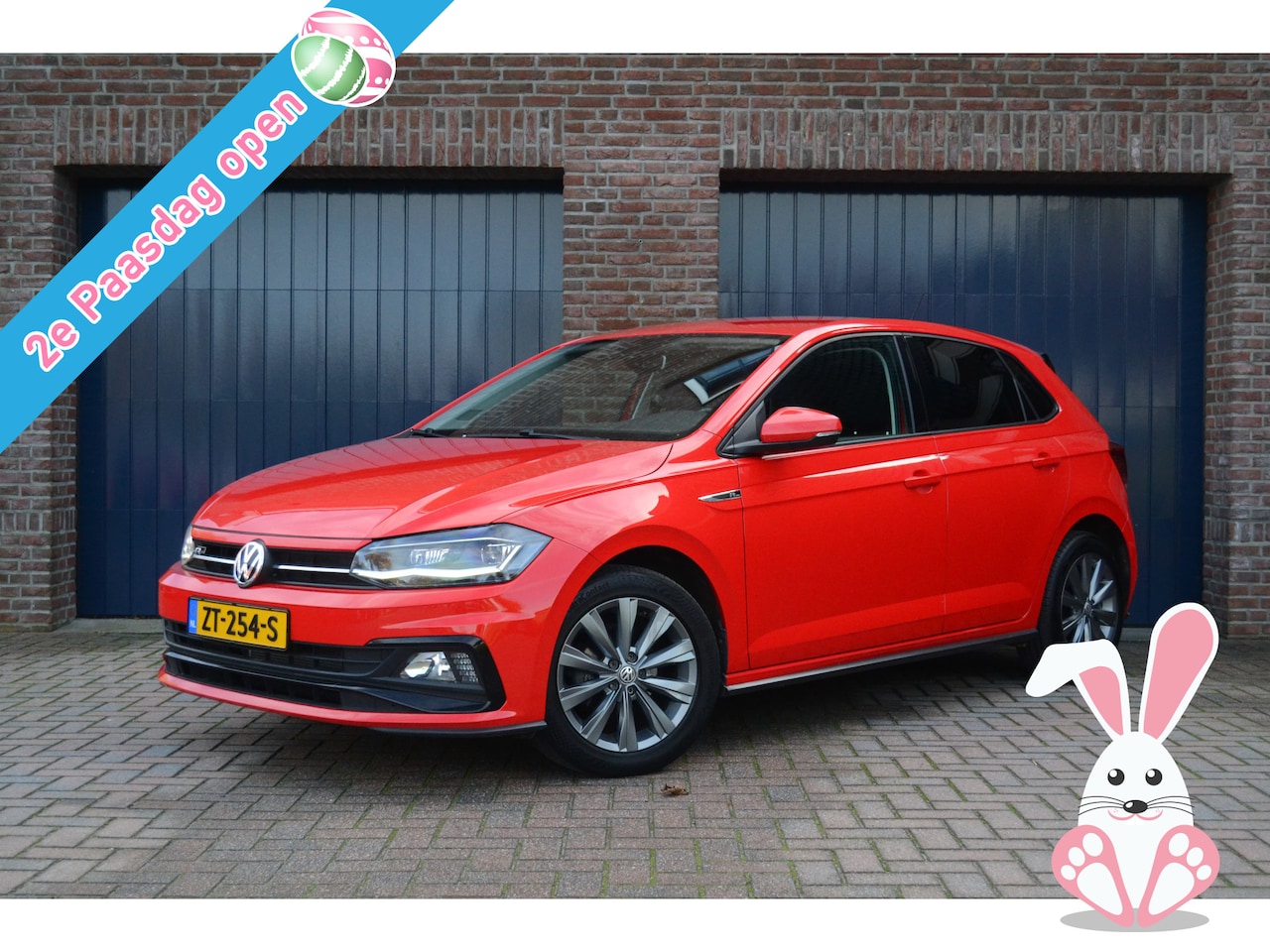 Volkswagen Polo - 1.0 TSI R-Line | Virtual Cockpit | Led koplampen | Trekhaak | Adaptive Cruise | Carplay/An - AutoWereld.nl