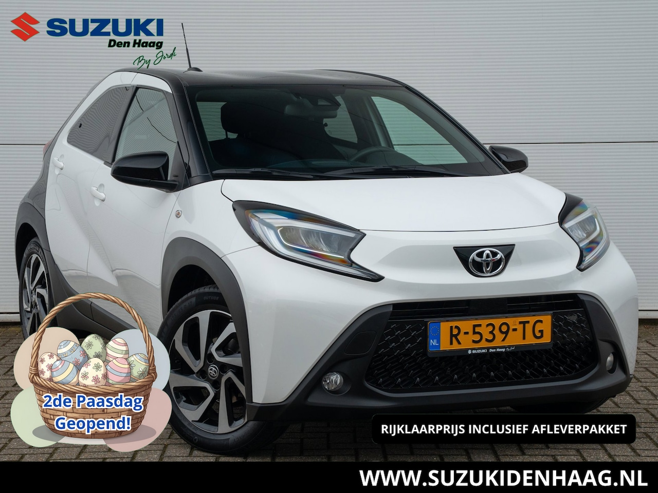 Toyota Aygo X - 1.0 VVT-i S-CVT Pulse Automaat| Stoelverwarming| DAB+| 18'' LM-Velgen| Camera| Adapt-Cruis - AutoWereld.nl