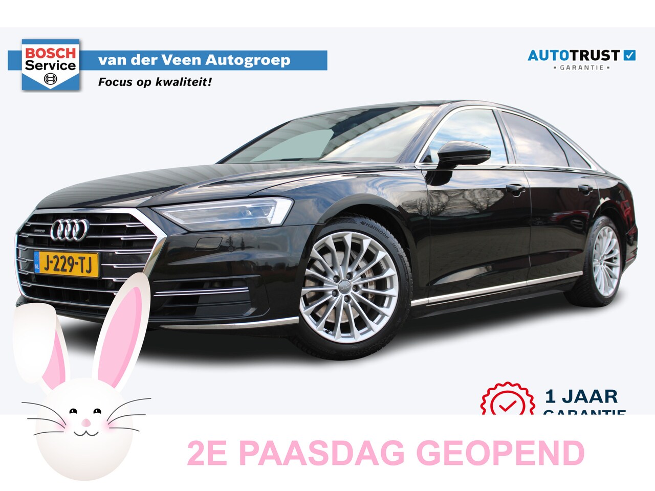 Audi A8 - 50 TDI quattro Pro Line Plus | Incl. 12 maanden garantie | Memory zetels + stuur | Stoelve - AutoWereld.nl