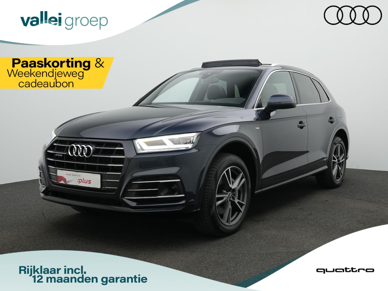 Audi Q5 - 55 TFSI e Quattro Competition / S-Line | Panoramadak | Trekhaak | Matrix LED | Leder/alcan - AutoWereld.nl