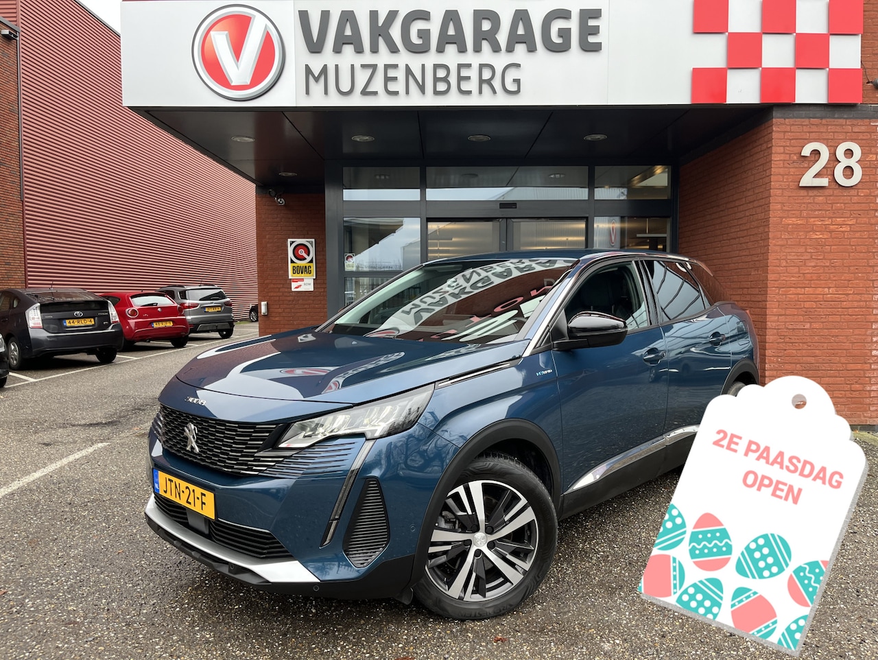 Peugeot 3008 - 1.6 HYbrid 225 Allure 29000KM!!! // FULL LED // NAVI + CARPLAY // KEYLESS // DODEHOEKDETEC - AutoWereld.nl