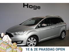 Ford Grand C-Max - 1.0 Trend 7 Persoons Clima Navigatie LED Trekhaak Rijklaarprijs Inruil Mogelijk