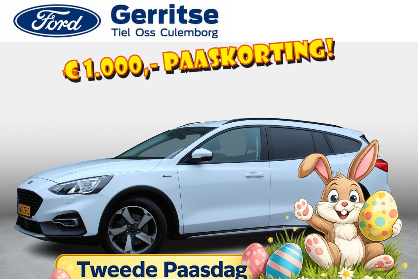 Ford Focus Wagon - 1.0 EcoBoost Active X | 125 pk | Automaat | - AutoWereld.nl