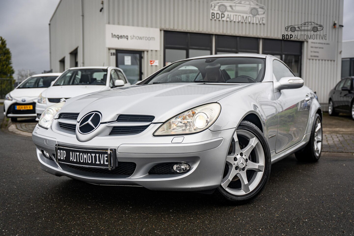 Mercedes-Benz SLK-klasse - 200 K. Leer | Stoelverwarming | APK nieuw bij aflevering - AutoWereld.nl
