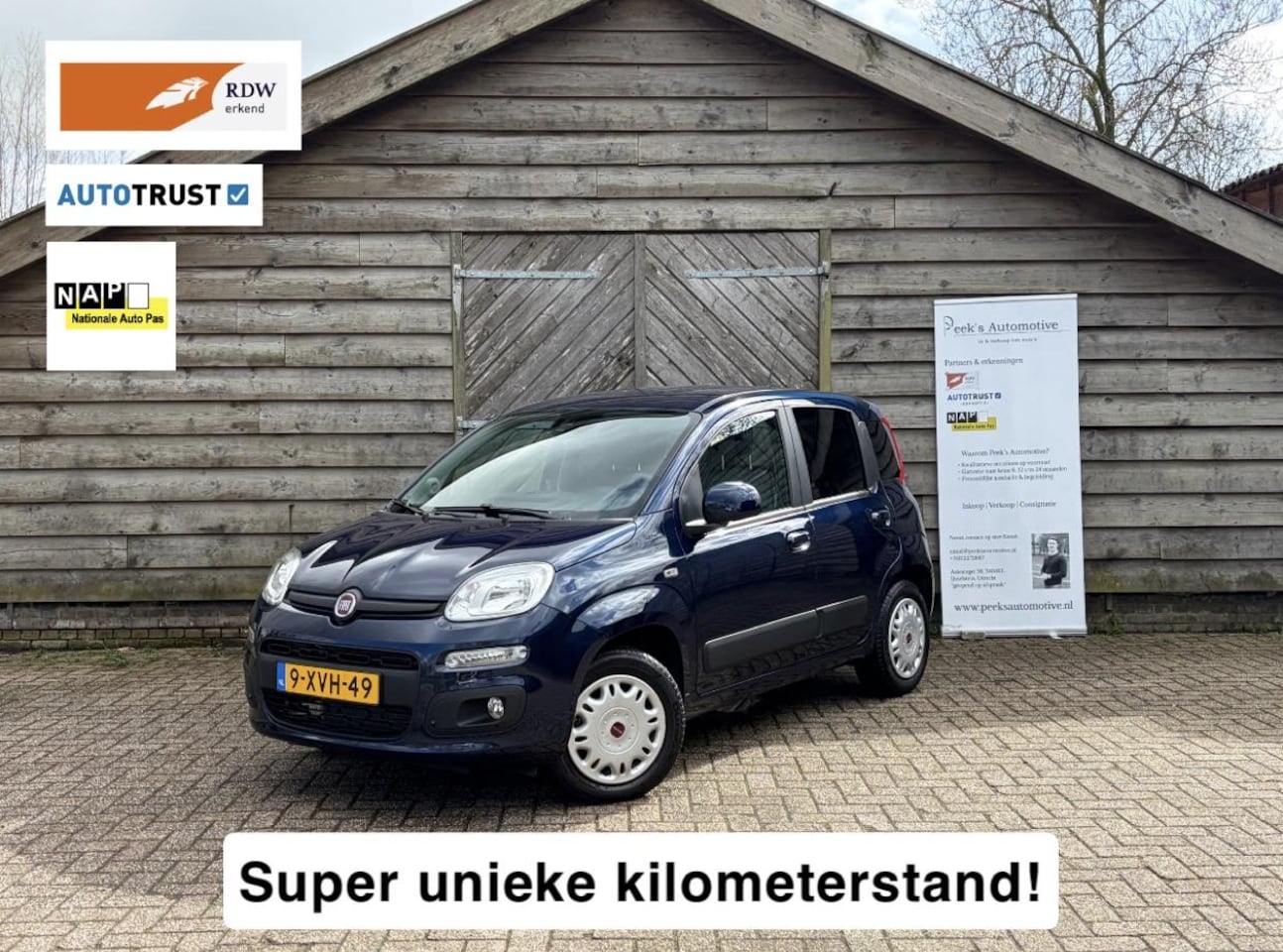 Fiat Panda - 0.9 TwinAir Lounge | Airco | Elektrische ramen | PDC achter | NAP | Unieke tellerstand! | - AutoWereld.nl