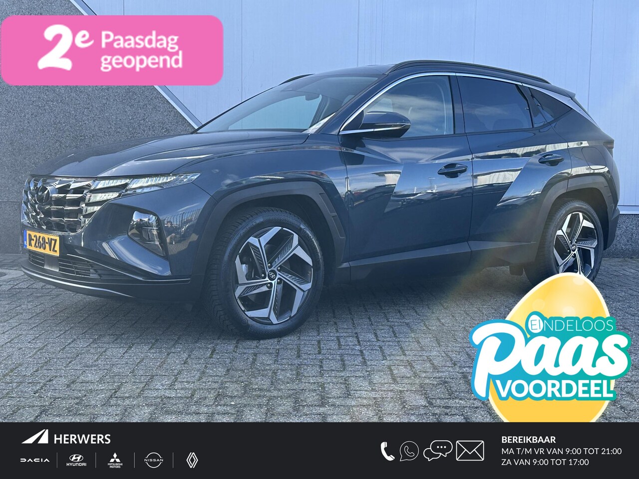 Hyundai Tucson - 1.6 T-GDI PHEV Comfort Smart 4WD / Parkeersensoren voor & achter / Achteruitrij Camera / A - AutoWereld.nl