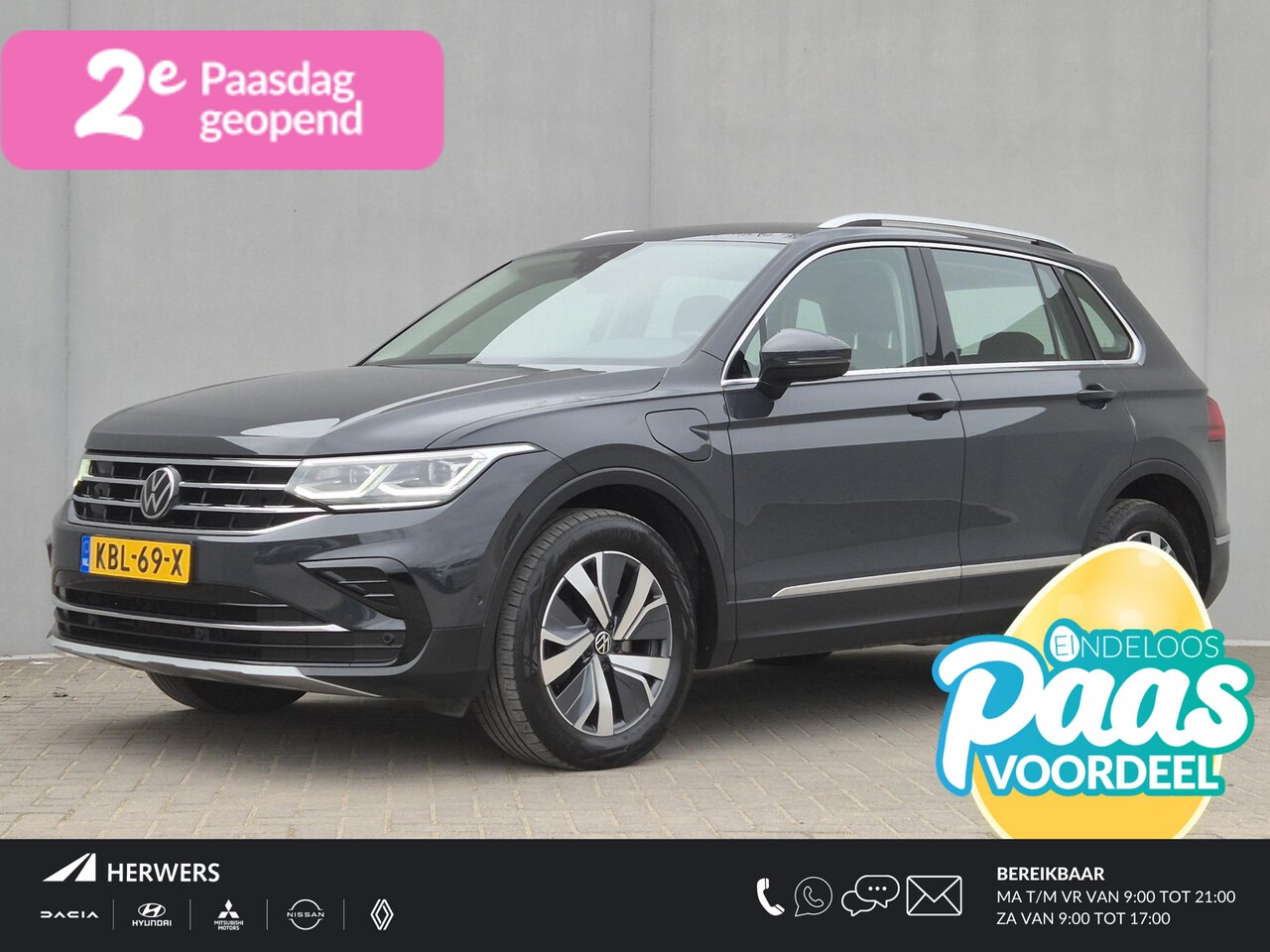 Volkswagen Tiguan - 1.4 TSI eHybrid Elegance Automaat / Wegklapbare Trekhaak / Winter-pakket / Trekgewicht 1.8 - AutoWereld.nl