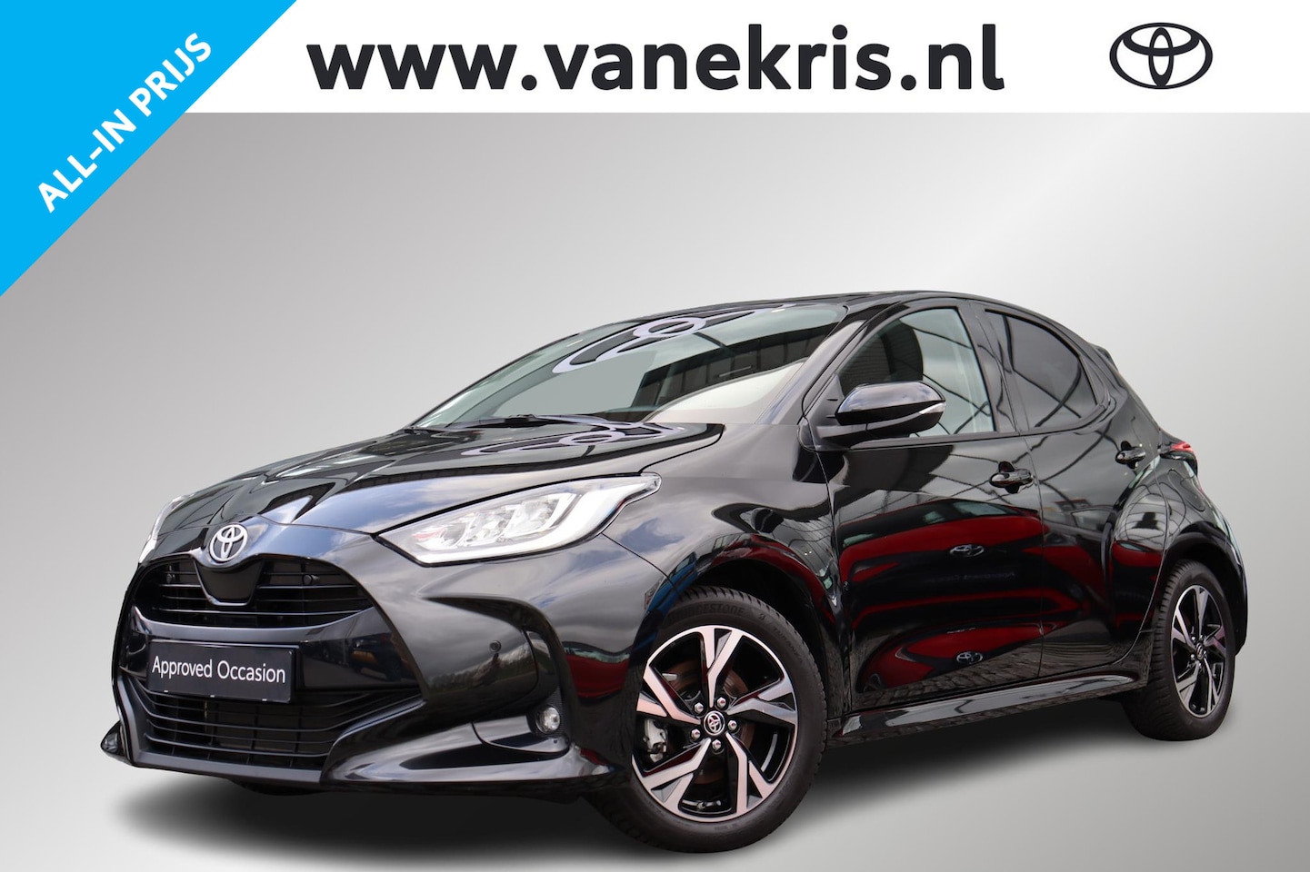 Toyota Yaris - 1.5 Hybrid 115 Dynamic 1.5 Hybrid 115 Dynamic, Comfort Pack BSM, Stoel verwarming, Stuurverwarming. - AutoWereld.nl