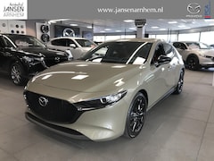 Mazda 3 - 3 E-Skyativ-G 140 Nagisa , Nieuwe Auto, 10 KM, Voorraadvoordeel € 3.000, -, Automaat, Leer