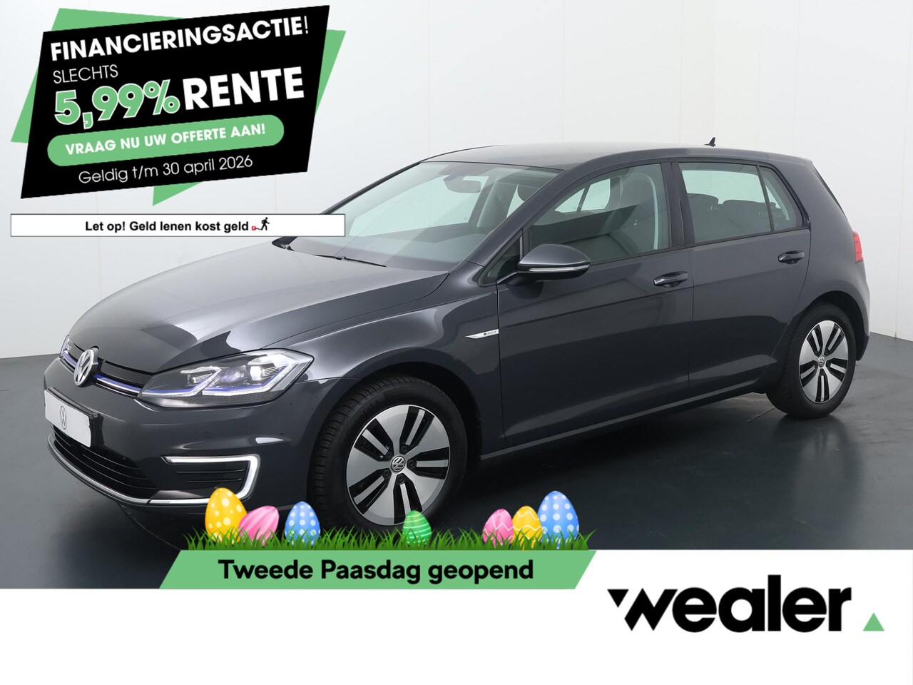 Volkswagen e-Golf - E-DITION | 136 PK | SoH 92% | Warmtepomp | Achteruitrijcamera | Adaptive cruise control | - AutoWereld.nl