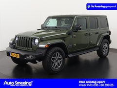 Jeep Wrangler Unlimited - 4xe 380 80th Anniversary | Trekhaak | Camera | Leder | Navigatie | Zondag Open