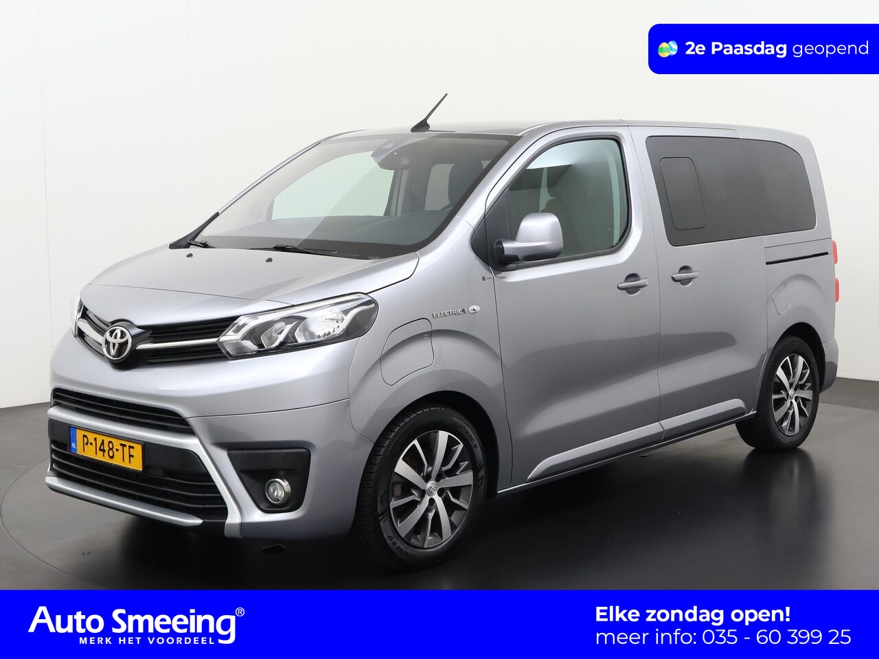 Toyota ProAce Electric Verso - L2 Executive 50kWh | 8-Peroons | SOH 92% | Schuifdeur L/R | Navigatie | Stoelverwarming | - AutoWereld.nl