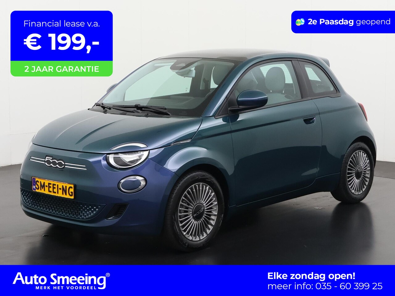 Fiat 500e - Icon 24 kWh | SOH 94% | Panoramadak | Zondag Open! - AutoWereld.nl
