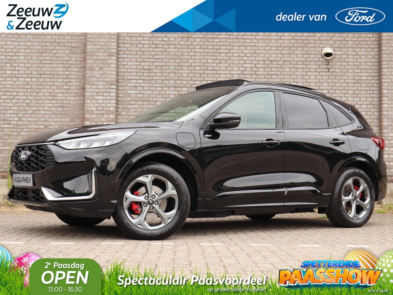 Ford Kuga - 2.5 PHEV ST-Line X | Winterpack | El. Trekhaak | Adaptive Cruisecontrol | Panoramadak | 18 - AutoWereld.nl