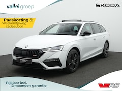 Skoda Octavia Combi - 1.4 TSI 245 pk DSG RS iV PHEV Business | Panoramadak | Geheugen-/massagestoelen | Head-up