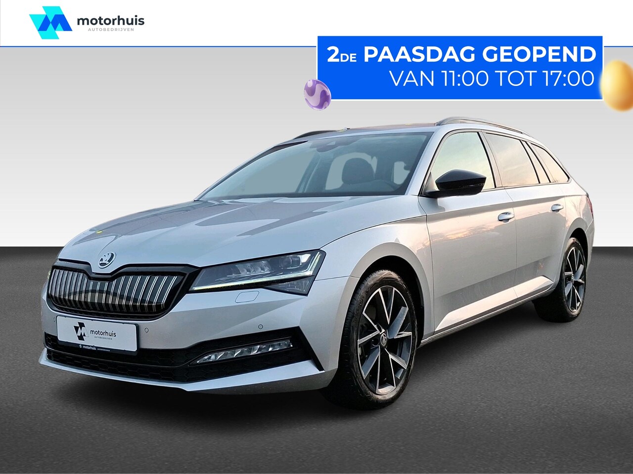 Skoda Superb Combi - 1.4 TSI PHEV 217pk Style Black Pack | STOEL EN STUUR VERW | CARPLAY | LED - AutoWereld.nl