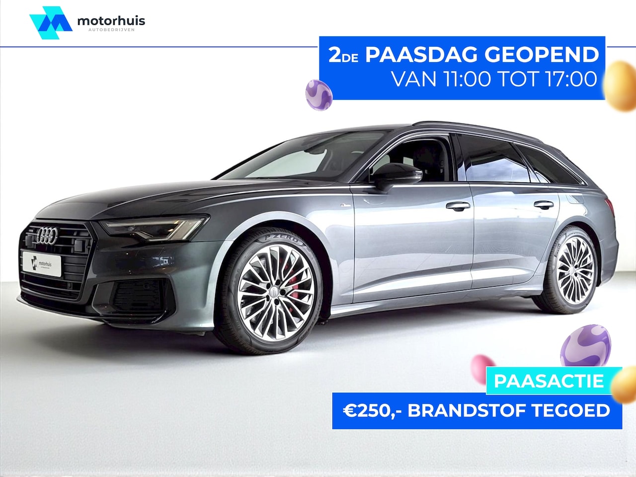 Audi A6 Avant - 55 TFSI e quattro 367pk S tronic Competition AUTOMAAT LED STOELV CAMERA VIRTUAL TREKHAAK - AutoWereld.nl