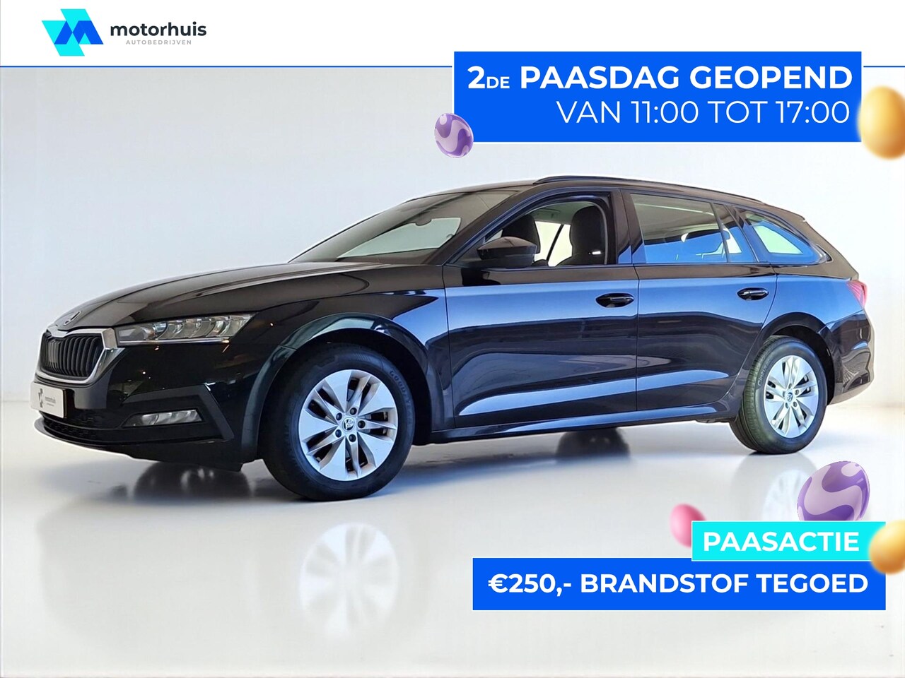 Skoda Octavia Combi - 1.0 TSI e-Tech MHEV 110pk DSG Business Edition VIRTUAL LED APPLE CARPLAY - AutoWereld.nl