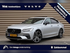 Volvo S90 - T8 AWD R-Design | Luchtvering | Schuif/kantel-dak | Gelaagd Glas | 360 Camera | Elektr. tr