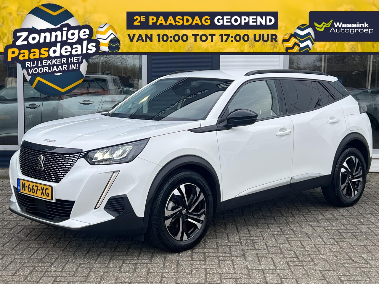 Peugeot 2008 - 1.2 Allure 100pk | Apple CarPlay | Android Auto | Parkeersensoren | Cruise Control | Clima - AutoWereld.nl