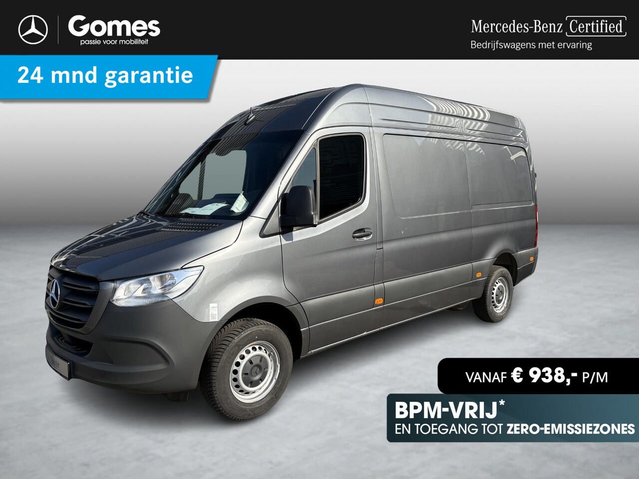 Mercedes-Benz Sprinter - 317 1.9 CDI L2 Pro HD | Sprinter BPM-vrij kopen in 2025 - AutoWereld.nl