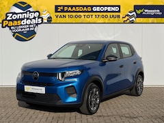 Citroën ë-C3 - EV 44kWh 113pk Comfort Range You | Parkeersensoren | Airco | 8 jaar garantie | Cruise cont