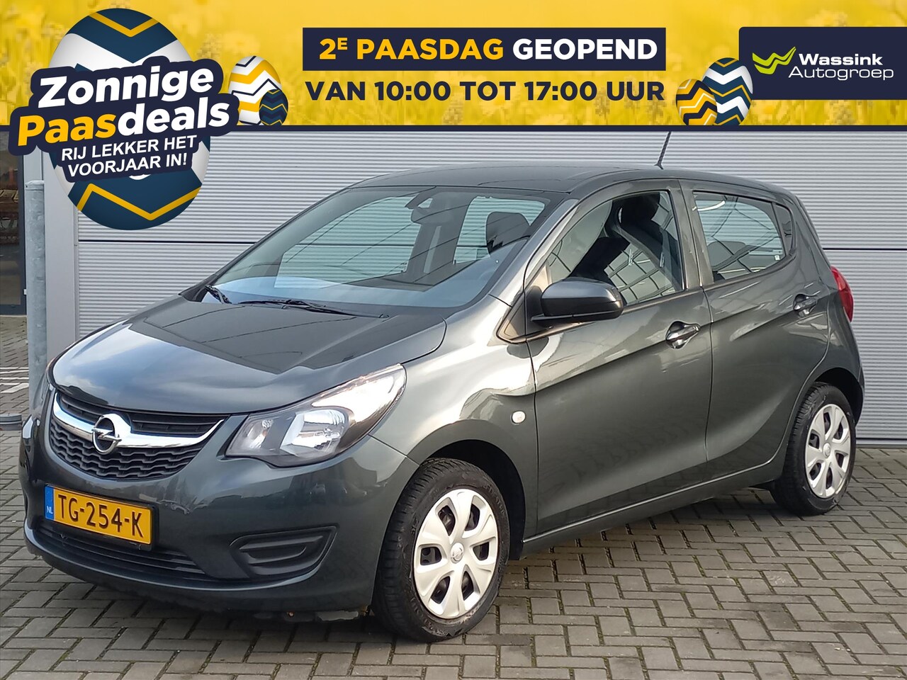 Opel Karl - 1.0 75pk Edition 5-zitplaatsen | Airconditioning | Bluetooth | Elektrische pakket | All se - AutoWereld.nl