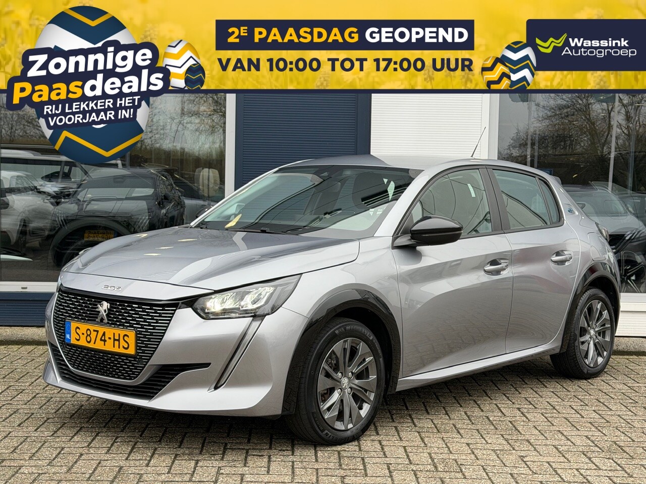 Peugeot e-208 - EV 50kWh 136pk Active Pack I 16 Inch I Apple Carplay-Andriod Auto | Cruise Control | Clima - AutoWereld.nl