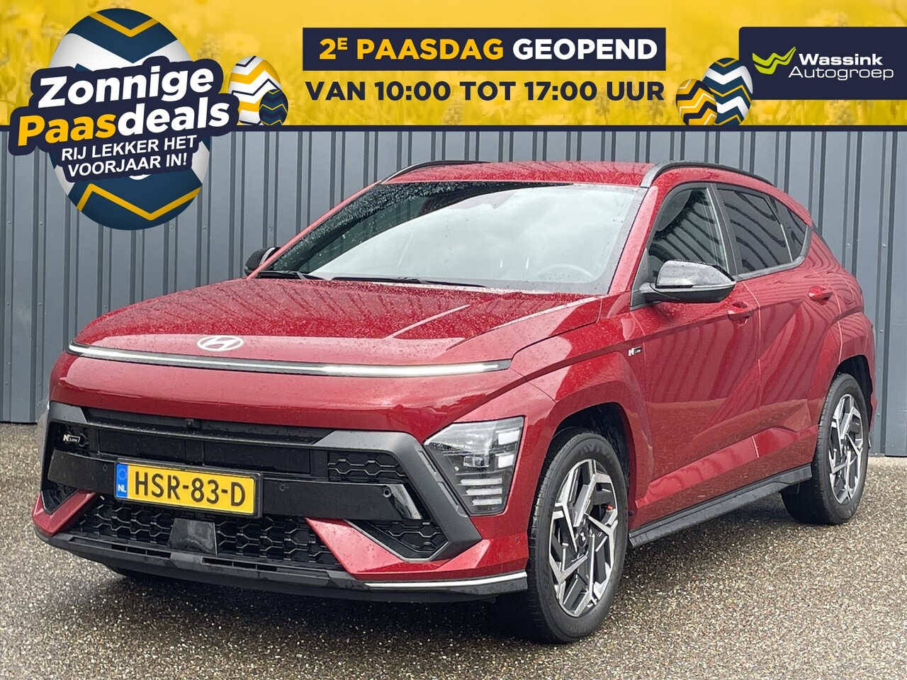 Hyundai Kona - New 1.6 GDI HEV 141pk DCT N-Line | LENTEDEALS |Stoelverwarming Voor + Achter | Bose | Came - AutoWereld.nl