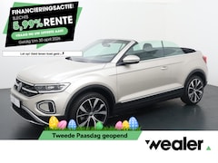 Volkswagen T-Roc Cabrio - 1.5 TSI Style | 150 PK | Automaat | 19" LM velgen | Adaptive cruise control | Dodehoek det