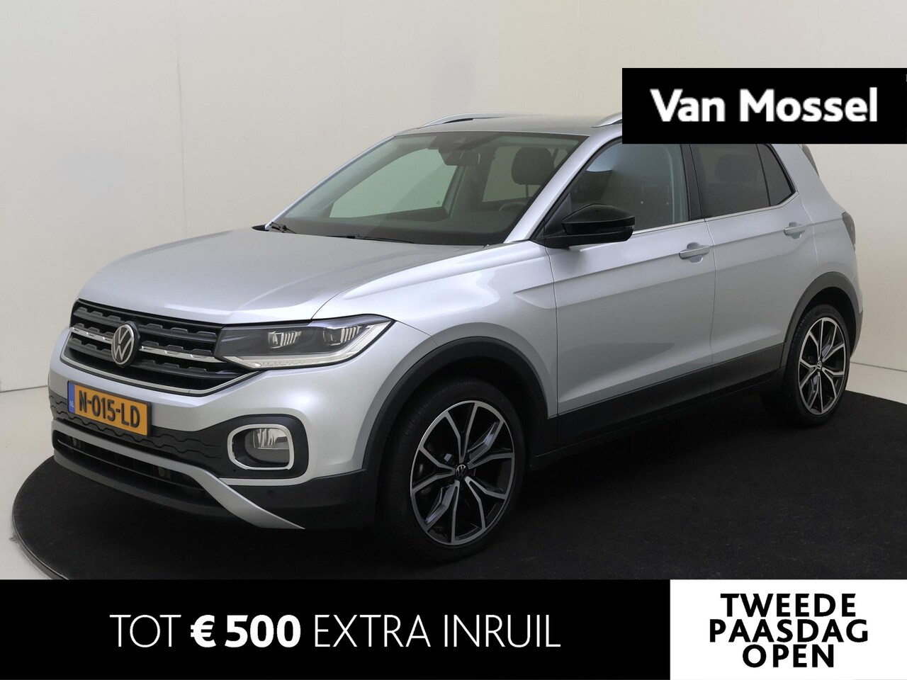 Volkswagen T-Cross - 1.0 TSI Style Bleutooth | Clima | Lm velgen - AutoWereld.nl