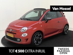 Fiat 500 C - 1.0 Hybrid Sport | Cabriodak | Climate & Cruise Control | Apple Carplay/Android | lichtmet