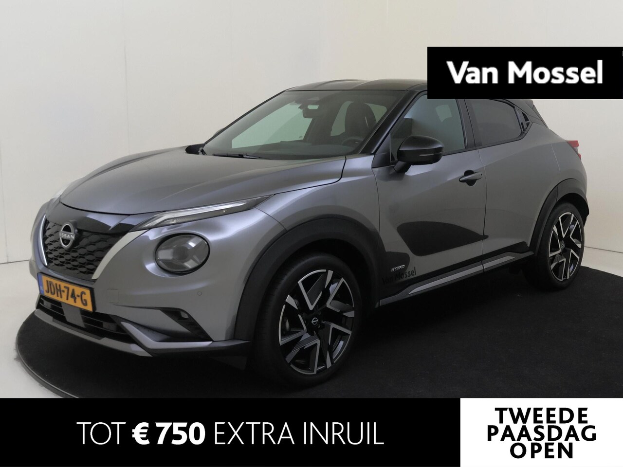 Nissan Juke - 1.6 Hybrid N-Design Stoelverwarming | Technology pack | Metallic lak - AutoWereld.nl