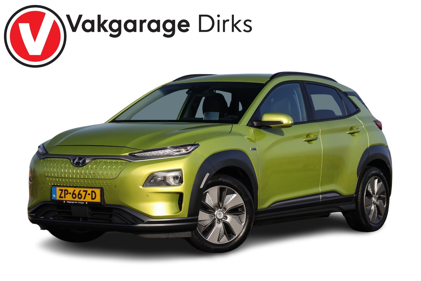 Hyundai Kona Electric - EV Premium 64 kWh ✅ Leder ✅ ACC ✅ LED - AutoWereld.nl