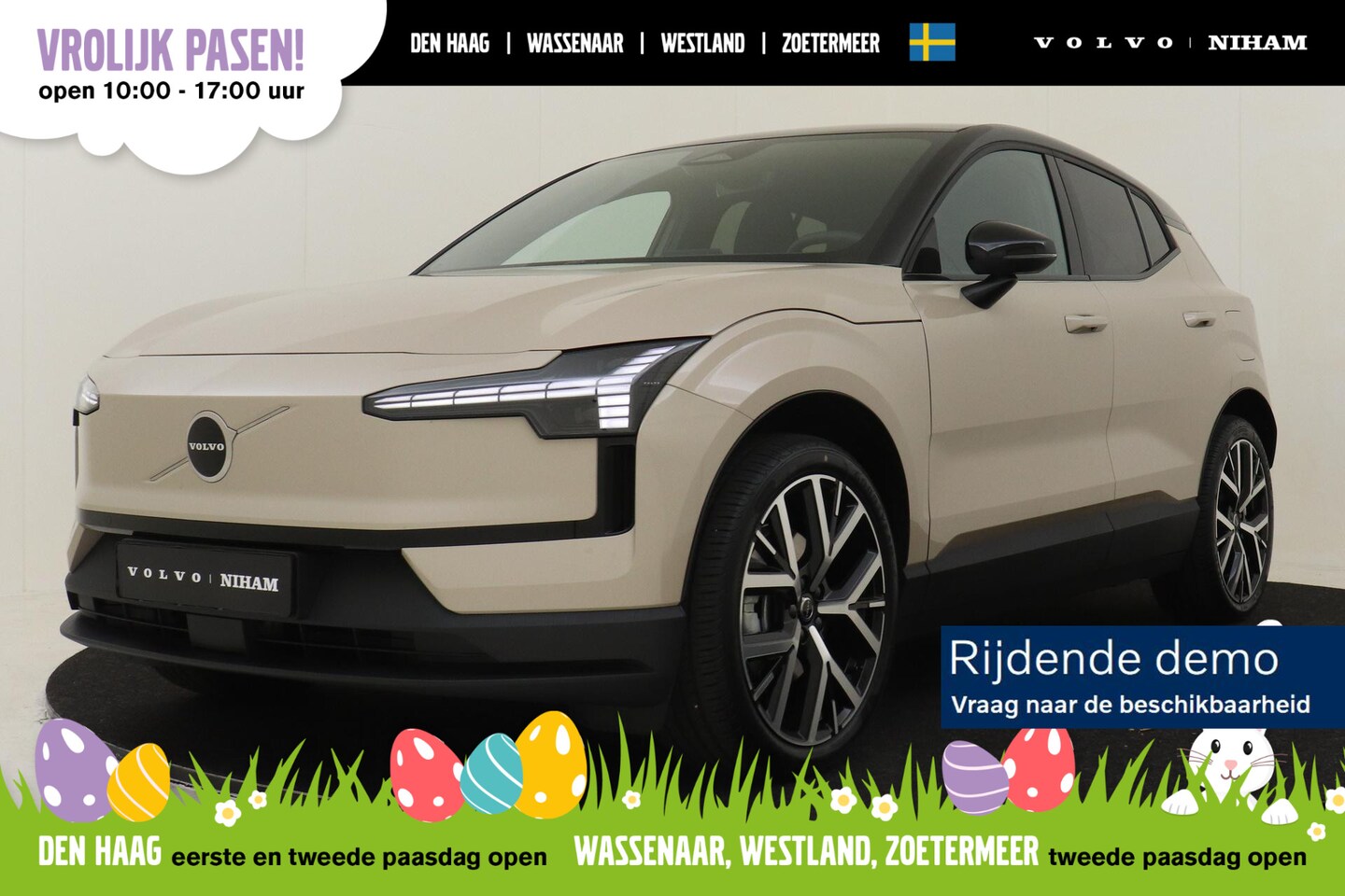 Volvo EX30 - SINGLE MOTOR EXTENDED RANGE PLUS EUROPA 69 kWh -ELEK.STOELEN|HARMAN/KARDON|PRIVACY.GLAS|20 - AutoWereld.nl