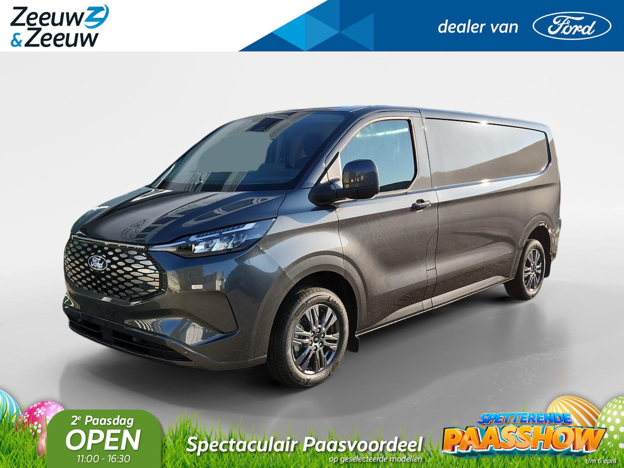 Ford Transit Custom - E-Transit 320 L2H1 Limited 65 kWh | NIEUW | TE BESTELLEN | 380 KM WLTP | 0.99% rente Finan - AutoWereld.nl