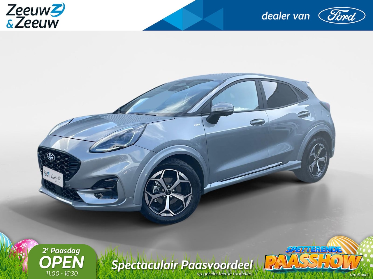 Ford Puma - 1.0 EcoBoost Hybrid ST-Line | €4000,- Korting | 0,99% Ford Options! | Nieuw te bestellen | - AutoWereld.nl